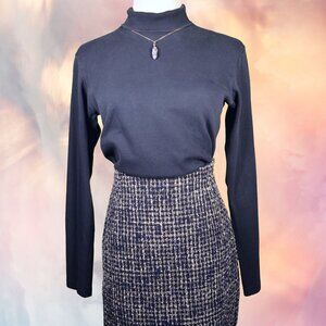 Uniqlo turtleneck in dark blue